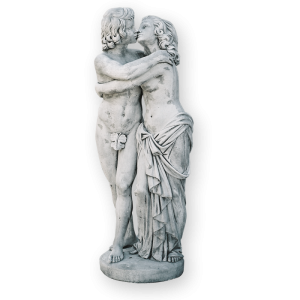 STATUIE COPPIA QUAREGNIA cementarte